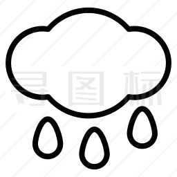 下雨图标