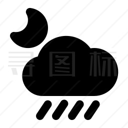 下雨图标