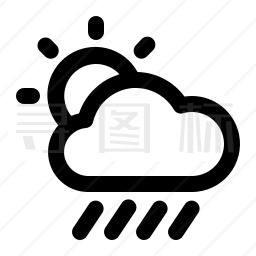 下雨图标