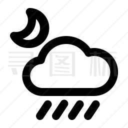 下雨图标