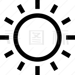 太阳图标