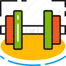 哑铃图标