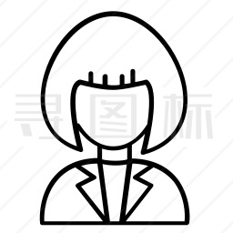 女孩图标