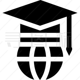 学位帽图标