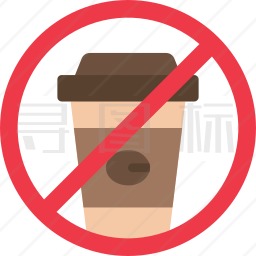 没有咖啡杯图标