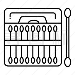 棉签图标