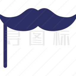 小胡子图标