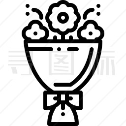 花束图标