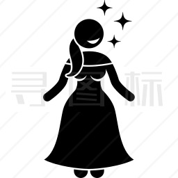 淑女图标