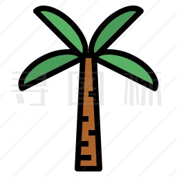椰子树图标