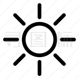 太阳图标