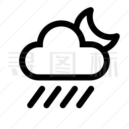 下雨图标