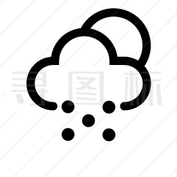 下雪图标