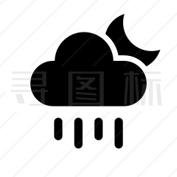 下雨图标