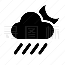 下雨图标