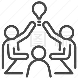 团队合作图标