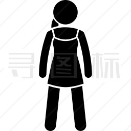 穿着泳衣的女人图标