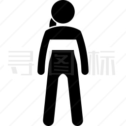 穿着内衣的女人图标