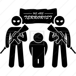 恐怖分子图标