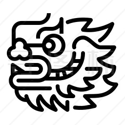 龙logo简单简笔图片