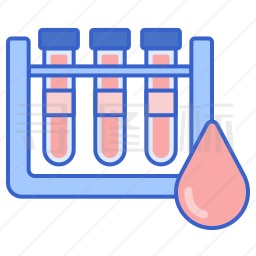 血液测试图标