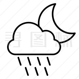 下雨图标