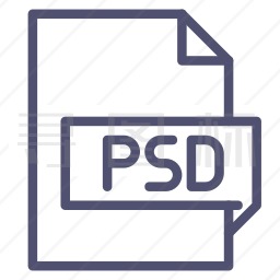 PSD图标