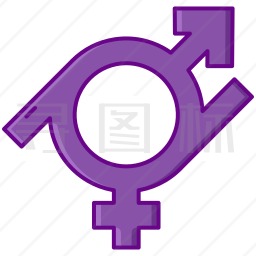 性别流体图标