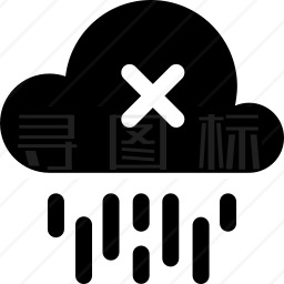 酸雨图标