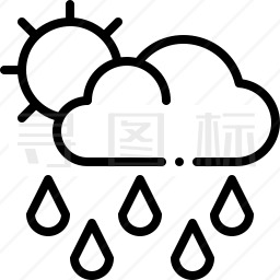 下雨天图标