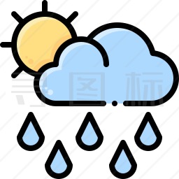 下雨天图标