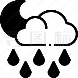 雨图标