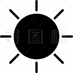 太阳图标