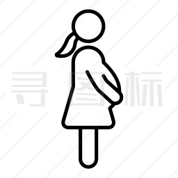 孕妇图标