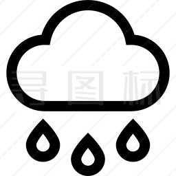 雨图标