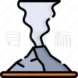 火山图标