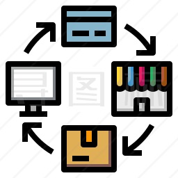 电子商务图标