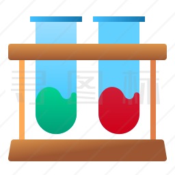 试管图标