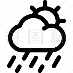 雨图标