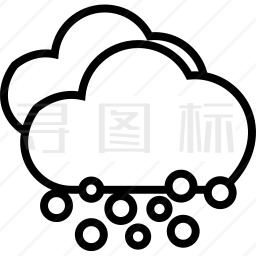 下雪图标