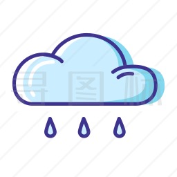 下雨图标