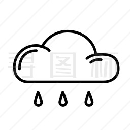 下雨图标