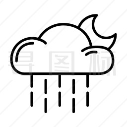 下雨图标