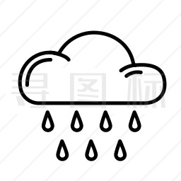 下雨图标