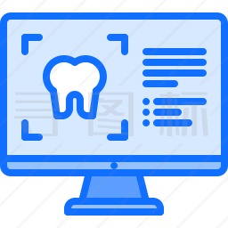 牙齿信息图标