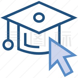 学位帽图标