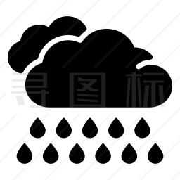 下雨图标