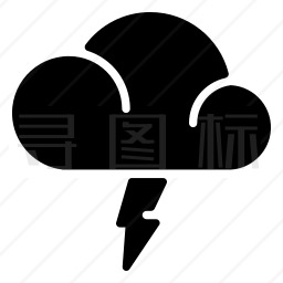 打雷图标