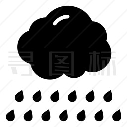 下雨图标