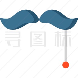 小胡子图标